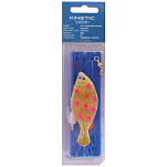 Kinetic F177-152-252 Sabiki Jay Flounder Inline 120g Рыболовное Перо Бесцветный Glow / Pink Dots