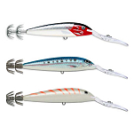Rapala 14RADSQ09GRT Deep Squid Джиг 90 Mm 15g Многоцветный GRT