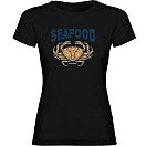 Купить Kruskis 11502309xxlc066 Футболка с коротким рукавом Seafood Crab Black 30x25x2 2XL 7ft.ru в интернет магазине Семь Футов