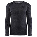 Купить Craft CO1911546-998000-XL Футболка с длинным рукавом из мериносовой шерсти CORE Черный Black Melange XL 7ft.ru в интернет магазине Семь Футов