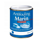 Краска необрастающая сезонная Nautix Marin Yachting 160161 цвет серо-белый матовый 750мл для водоёмов с умеренным обрастанием