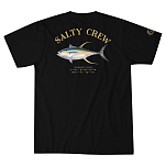Salty crew 20035039-BLK-L Футболка с коротким рукавом Ahi Mount Черный Black L