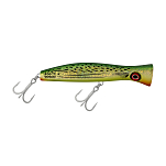 Поппер Halco Roosta Popper 195 Haymaker KO RP195-HH69 Bonito 195мм 128гр 2 тройных крючка Mustad 5/0