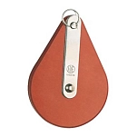 Talamex 65430100 Hye Wire одинарный блок шкива Сталь 100 mm Red 25x15x10 8 mm