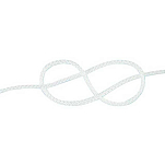 Talamex 01623006 Веревка плетеная из полиэстера 6 Mm Белая White 200 m 