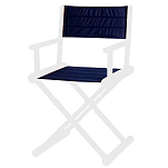 Запасная часть холщового стула Marine Business 63911AZ 630x420мм 450x250мм из темно-синей олефиновой ткани