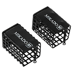 Mikado AMKZ-09-100-B AMKZ-09 Квадратный питатель с дном Черный Black 100 g 