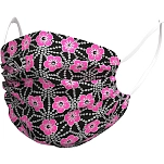 Alé l20361515 защитная маска Garda Black / Pink Fluo 15x10x5