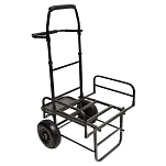 Ngt fbt-trolley-dynamic Карповая рыболовная тележка Dynamic Black 90x60x35 125 x 60 x 70 cm