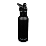 Klean kanteen 1008432 Classic Бутылка из нержавеющей стали 532ml Спорт крышка Черный Black