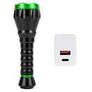 Купить PNI pni-chg3f750 Фонарик Adventure F750 & Dual Wall Charger CHG300 Black / Green / White 12x30x10 500 Lumens 7ft.ru в интернет магазине Семь Футов