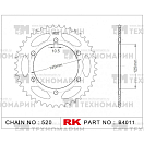 Купить Звезда для мотоцикла ведомая B4011-46 RK Chains 7ft.ru в интернет магазине Семь Футов