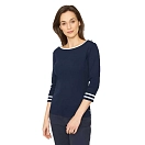 Купить Sea ranch 16-6-104-4000-xxl Футболка с рукавом 3/4 Charlotte Sr Navy 30x25x2 2XL 7ft.ru в интернет магазине Семь Футов