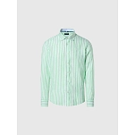 North sails 664388-C004-XL Рубашка с длинным рукавом 664388 Зеленый White / Green XL