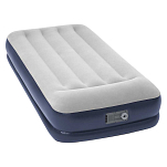 Bestway 67723 односпальная надувная кровать со встроенным насосом 67223 Single 191x97x36 cm Белая Multicolour 191x97x36 cm