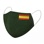 Softee 30016-1924-SR Маска для лица Испания Зеленый Green