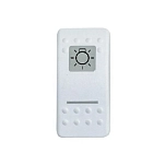 Pros 10418027b-npe Переключатель светильника палубы привода White 5x5x2