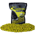 Pro elite baits C8433884 Микс Ананас от Scopex 1.8kg Пеллеты Желтый
