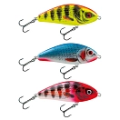 Купить Salmo QFA123-UNIT Fatso Floating 100 Mm Многоцветный  Holo Tiger 7ft.ru в интернет магазине Семь Футов