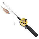 Купить Kinetic C812-101-043 Ambush Trout 1 Комбинация джиггинга Черный Black / Orange 0.40 m  7ft.ru в интернет магазине Семь Футов