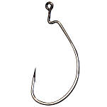 OMTD OH1000-3/0 Swimbait SWG Крюк Серый  3/0 