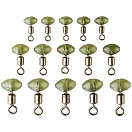 Купить Ragot RG0300343-UNIT Вращающиеся бусины  Clear / Bronze L 7ft.ru в интернет магазине Семь Футов