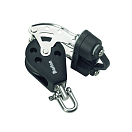 Купить Barton marine 7802531 370kg 8 mm Тройной поворотный шкив с канатной опорой/зажимом Серебристый Black 35 x 119 mm  7ft.ru в интернет магазине Семь Футов