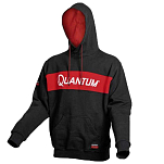 Quantum fishing 8722002 Толстовка с капюшоном Tournament Черный Black / Red L