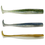 Fiiish CPT1446 Crazy Paddle Tail Мягкое тело приманки 120 Mm 4.5g 3 единицы измерения Серый Electric Blue