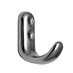 Forniture nautiche italiane 4848446 2 Отверстия крючок Серебристый Silver 39 x 16.5 x 31 x 6.3 mm 