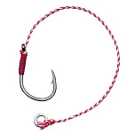 JLC azjlcah100 Assist hook Real Fish 100 mm Red / White / Grey 15x10x5