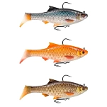 Savage gear 1625365 Мягкий приманка 3D Roach RTF FS 60g 150 mm Золотистый Green Silver