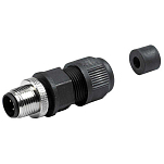 Bep marine 80-911-0054-00 NMEA 2000 Network Male Field Serviceable Connector Серебристый Black