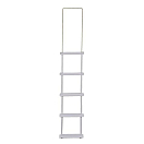 Купить Talamex 79602105 Веревочная лестница 5 Шаги Черный White 7ft.ru в интернет магазине Семь Футов