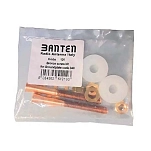 Banten 101 Комплект запасных винтов для пористой пластины C-48 Бесцветный Bronze