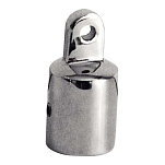 Plastimo 404178 Торцевая крышка из нержавеющей стали с ушками Silver 22 x 6.8 mm
