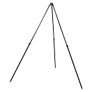 Купить Avid carp A0550009 Lok Down Штатив Черный  Black 7ft.ru в интернет магазине Семь Футов