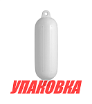 Кранец Marine Rocket надувной, размер 407x110 мм, цвет белый (упаковка из 30 шт.) MR-G2W_pkg_30