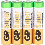 Gp batteries 38416 Супер щелочной 1.5V AAA Micro LR03 Аккумуляторы Белая White
