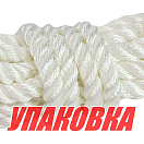 Веревка из полиэстера с огонами для крепления кранца, d10 мм, L2 м, цвет белый (упаковка из 6 шт.) Marine Rocket MR1020_pkg_6