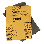 3M 448282 Micro P1500 Наждачная бумага 50 единицы Золотистый Brown 230 x 138 mm