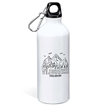 Kruskis MD4049S101C416 Бутылка Wilderness 800ml  White