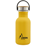 Laken BSB50AM Basic 500ml Крышка из нержавеющей стали и бамбука Желтый Yellow