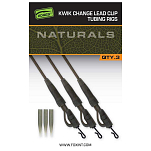 Fox international CAC895 Edges™ Naturals Kwik Свинцовые зажимы Black