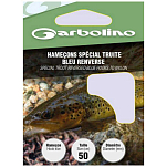 Garbolino competition GOMAD0724-L20H8 Trout S Renverses связанный крючок нейлон 20 Голубой Blue 8 
