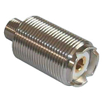 Glomex GLORA351 Женский адаптер FME к SO239 Серебристый Silver