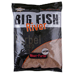 Dynamite baits 34DBDY1372 Big Fish River Groundbait Meat Furter 1.8Kg Коричневый Brown