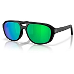 Costa 06s9133-91330255 поляризованные солнцезащитные очки Street heat Matte Black 017 20x10x10 Green Mirror 580P/CAT3