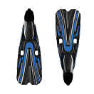 Купить Ласты для плавания с закрытой пяткой Mares Volo Race 410313 размер 38-39 синий 7ft.ru в интернет магазине Семь Футов