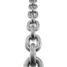 Высокопрочная якорная цепь/оцинкованная/класс 70/длина 80 или 100 метров / Ø цепи (d): 10 мм; Шаг звеньев цепи (t): 30 мм